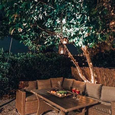 Villa Aspasia With Private Jacuzzi - Oasis Resort 科基诺斯皮格斯 外观 照片