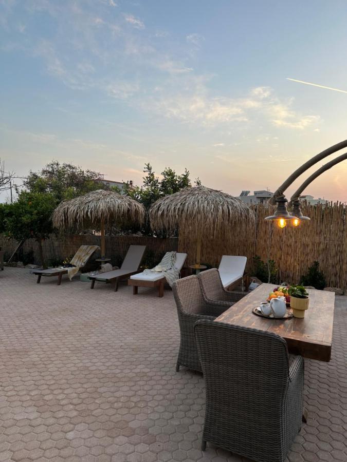 Villa Aspasia With Private Jacuzzi - Oasis Resort 科基诺斯皮格斯 外观 照片