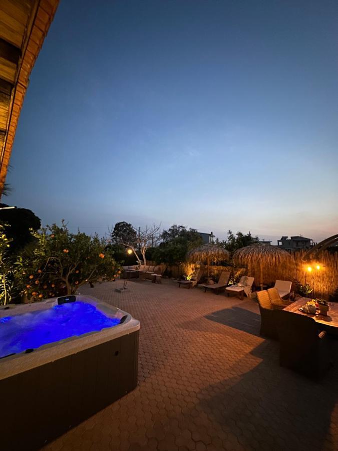 Villa Aspasia With Private Jacuzzi - Oasis Resort 科基诺斯皮格斯 外观 照片