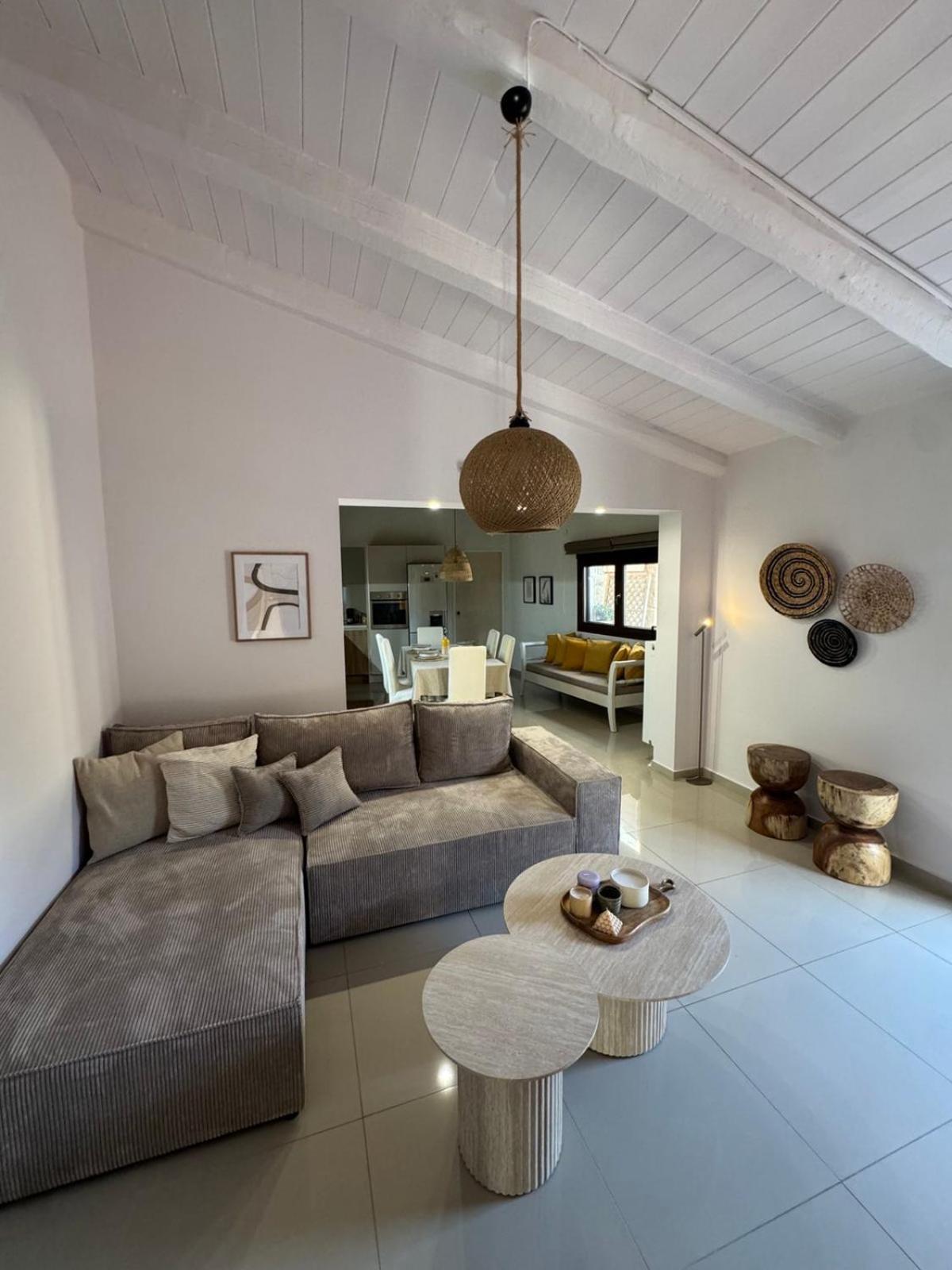 Villa Aspasia With Private Jacuzzi - Oasis Resort 科基诺斯皮格斯 外观 照片